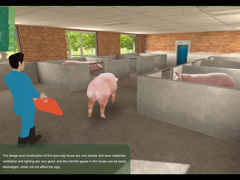 Animal Production Virtual Simulation System